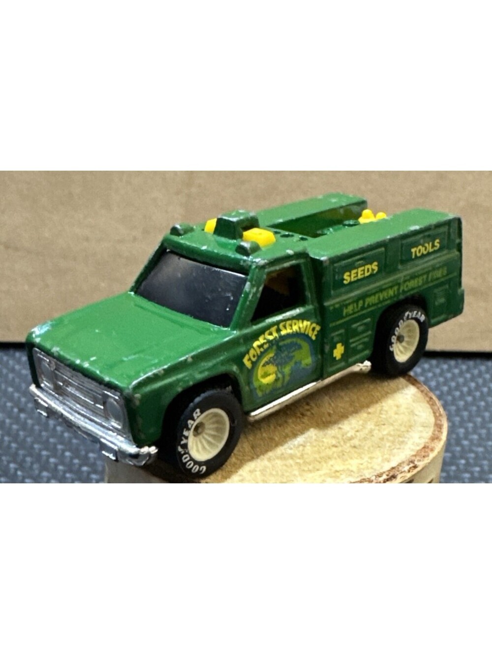 Hot Wheels Vintage | Green Rescue Ranger | White Hub | Real Riders | Loose